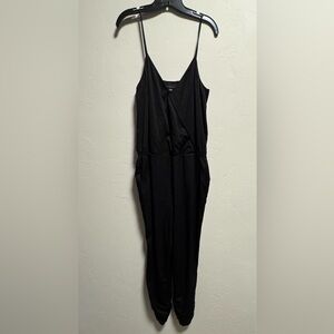 Black Strappy Jumpsuit Size 12